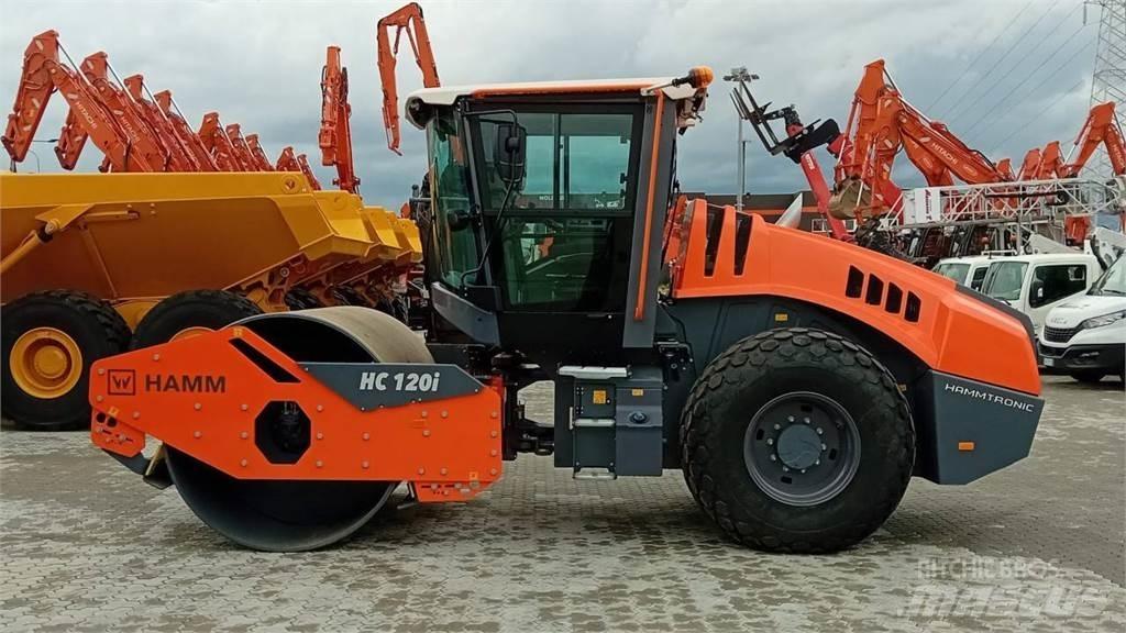 Hamm HC120i Jordvibrationstromler