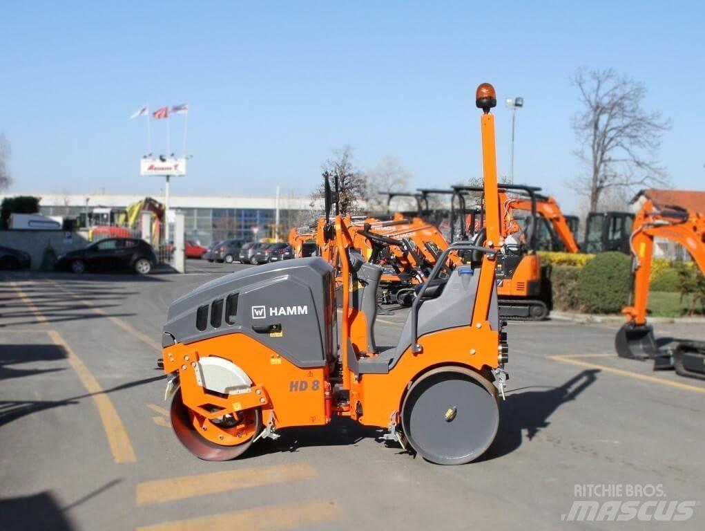 Hamm HD8VV Jordvibrationstromler