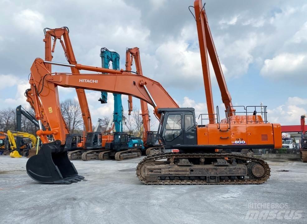 Hitachi EX800 Gravemaskiner på larvebånd