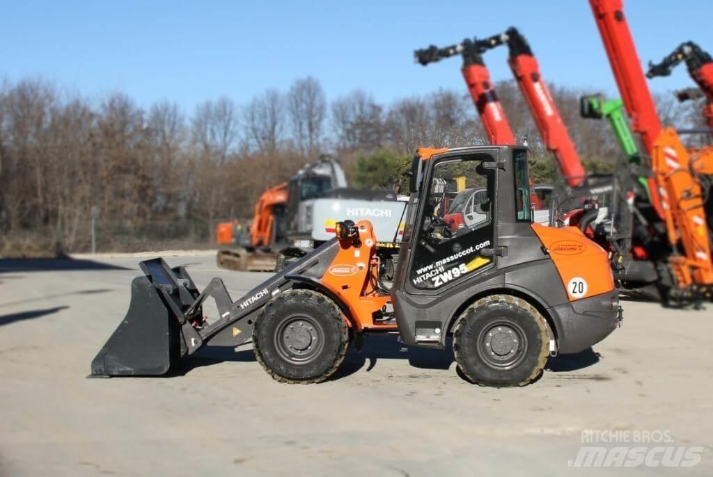 Hitachi ZW95 Læssemaskiner på hjul