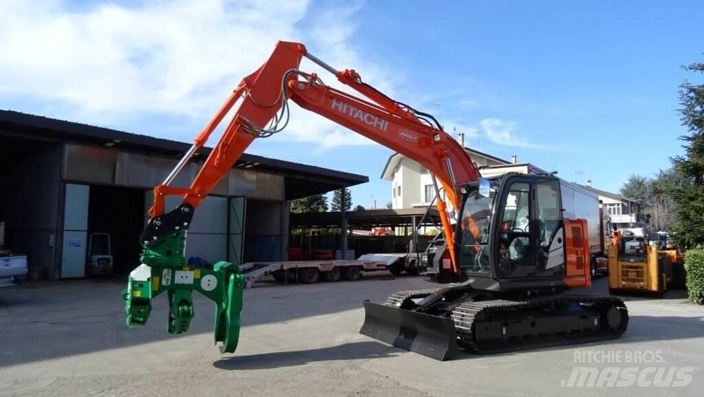 Hitachi ZX135US-6 Gravemaskiner til skovbrug