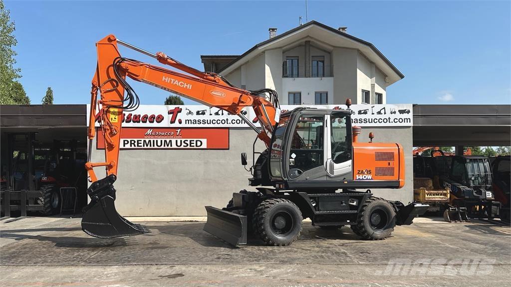 Hitachi ZX140WT-3 Gravemaskiner på hjul