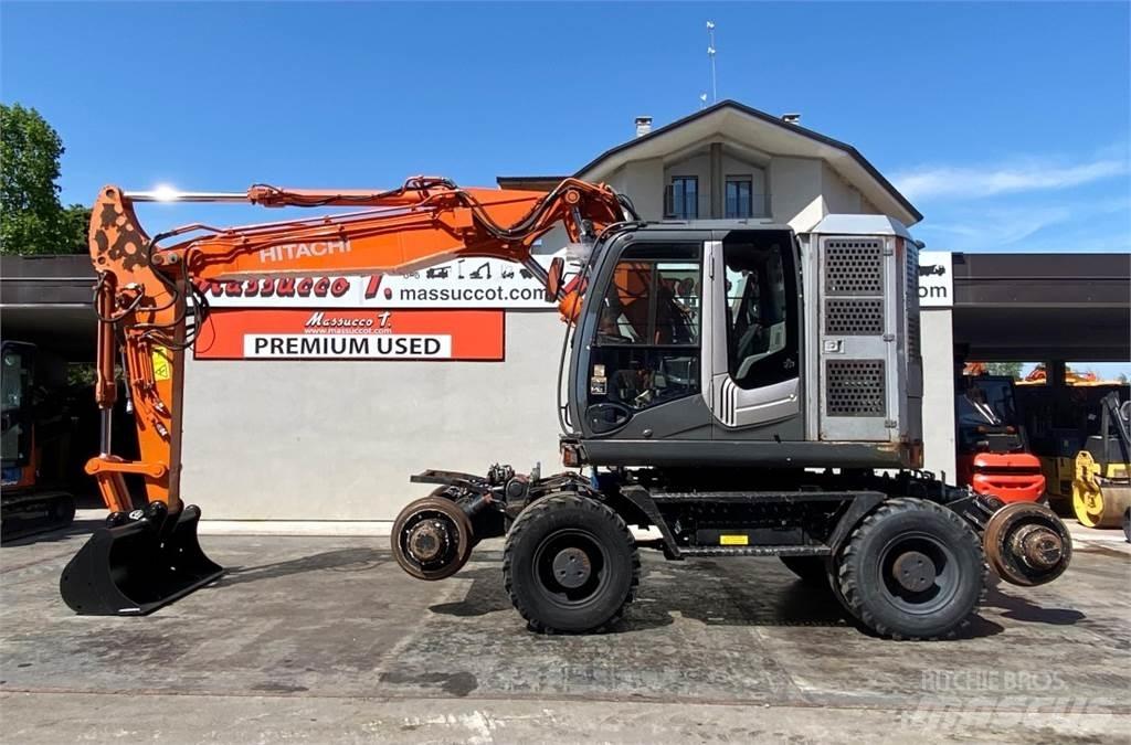 Hitachi ZX170PRR Gravemaskiner på hjul