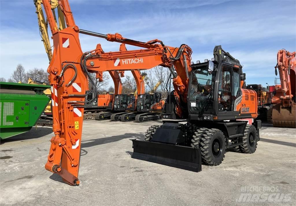 Hitachi ZX180W-7 Gravemaskiner på hjul