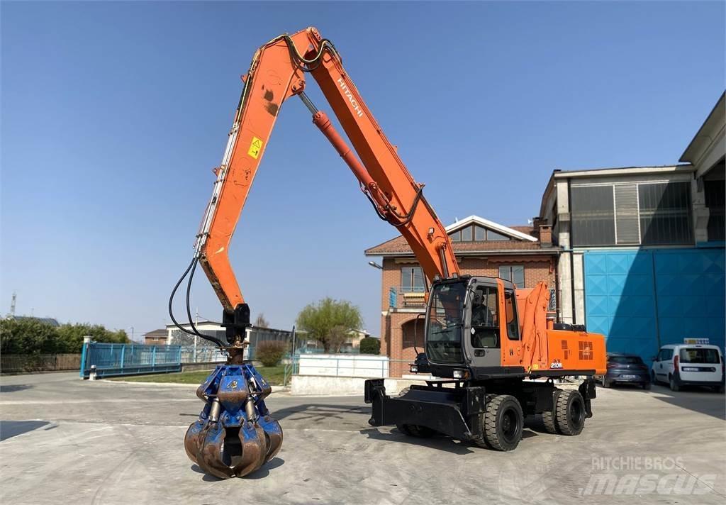 Hitachi ZX210MH Gravemaskiner på hjul