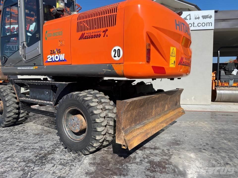 Hitachi ZX210W-3 Gravemaskiner på hjul