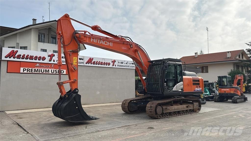 Hitachi ZX240N-6 Gravemaskiner på larvebånd