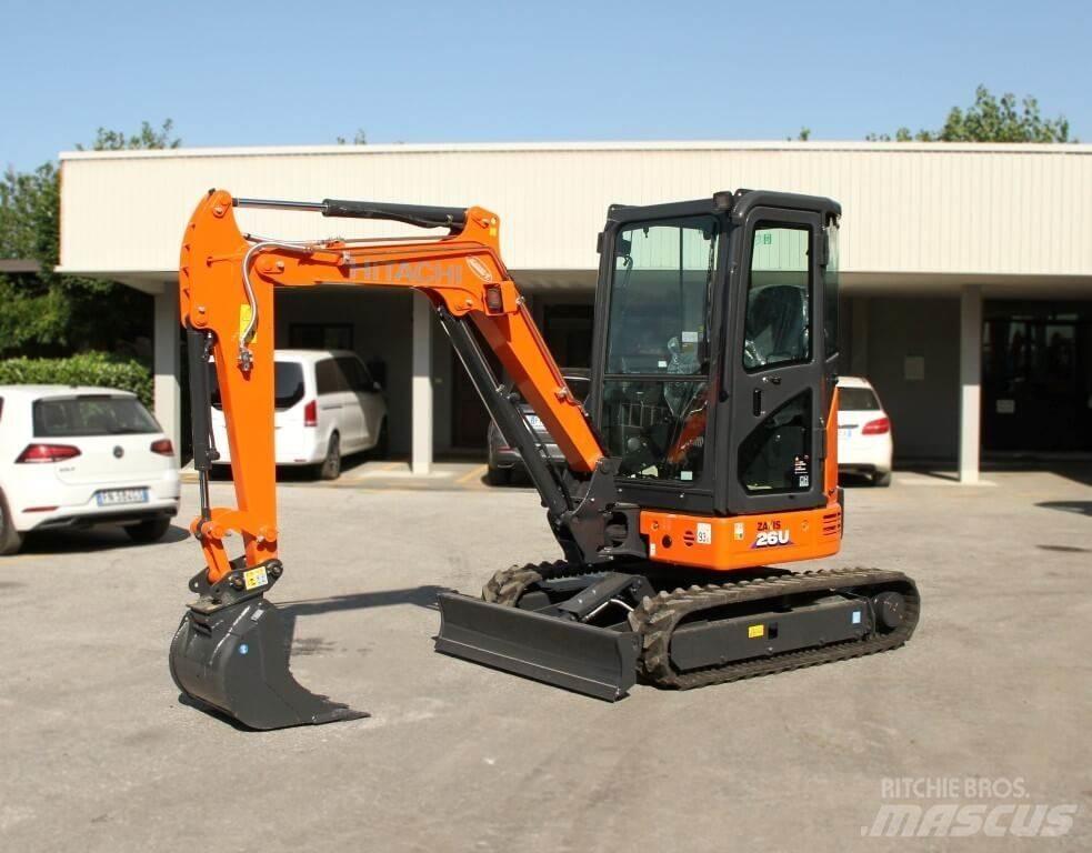Hitachi ZX26U-6 CR Minigravemaskiner