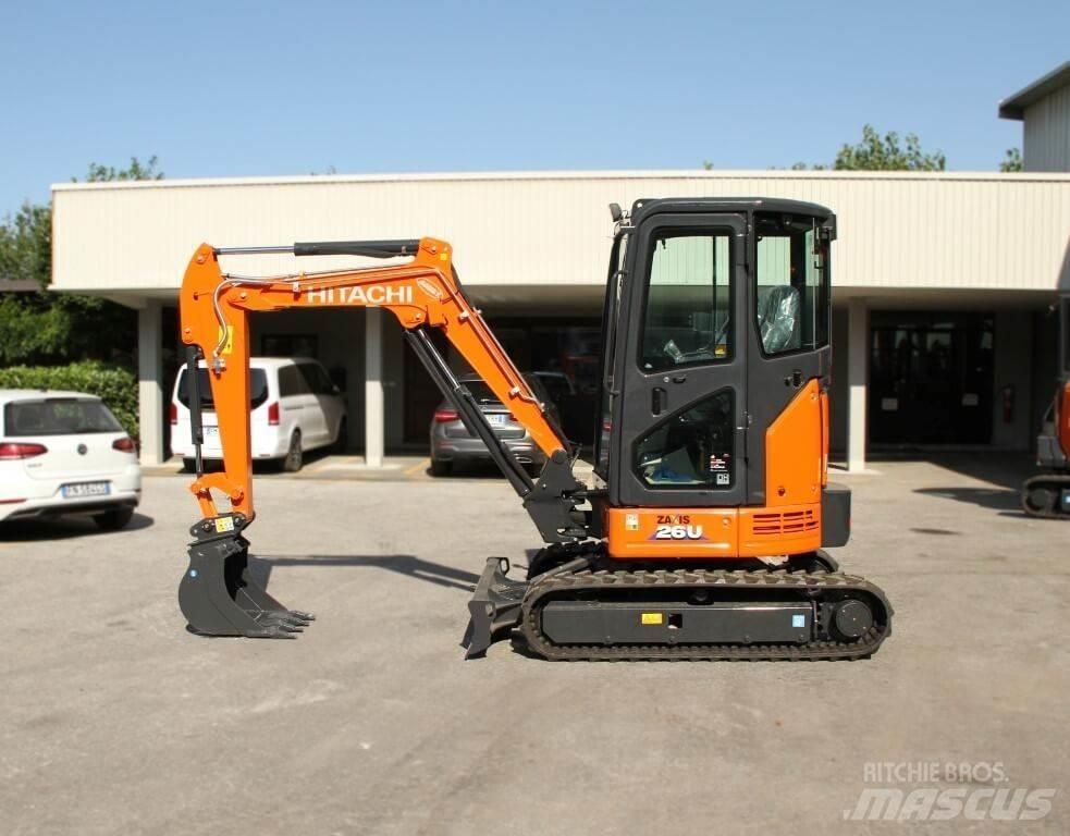 Hitachi ZX26U-6 CR Minigravemaskiner