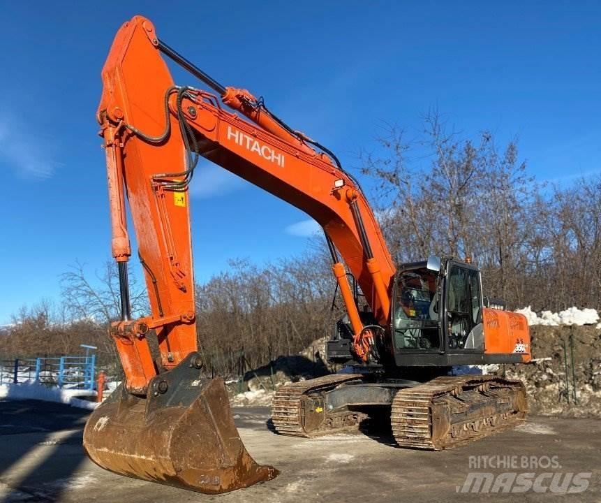 Hitachi ZX350LCN-6 Gravemaskiner på larvebånd