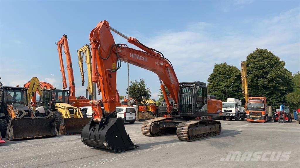 Hitachi ZX350LCN-6 Gravemaskiner på larvebånd