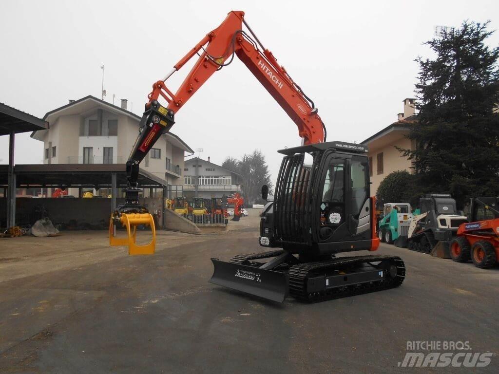 Hitachi ZX85US-5A Gravemaskiner til skovbrug