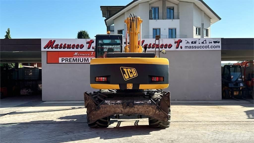 JCB JS130W 4x4 Gravemaskiner på hjul