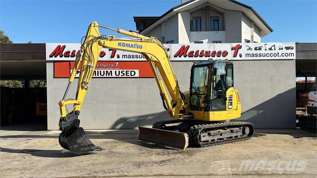 Komatsu PC80MR-5E Midi-gravemaskiner 7t - 12t
