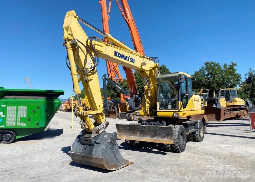Komatsu PW200 7K Gravemaskiner på hjul