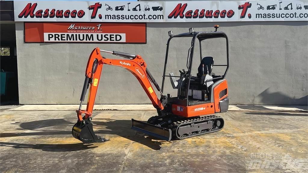 Kubota KX018-4 Minigravemaskiner