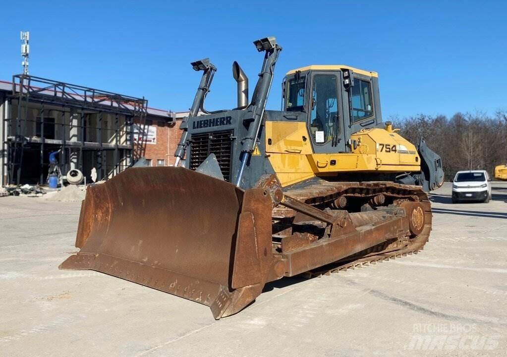Liebherr 754 Bulldozer på larvebånd