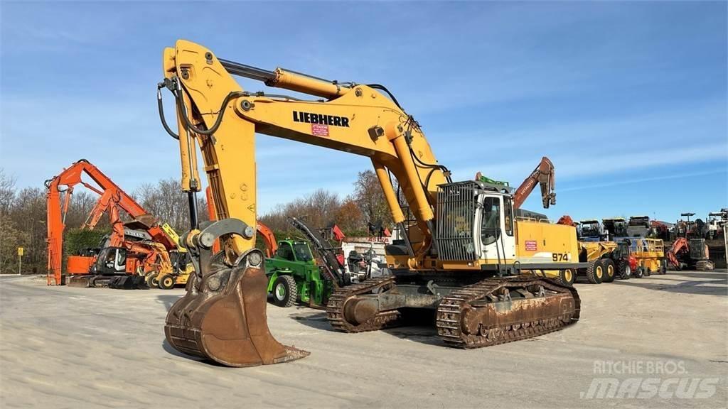 Liebherr R974C HDSL Gravemaskiner på larvebånd