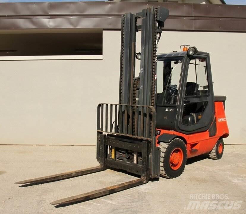 Linde E35P El gaffeltrucks