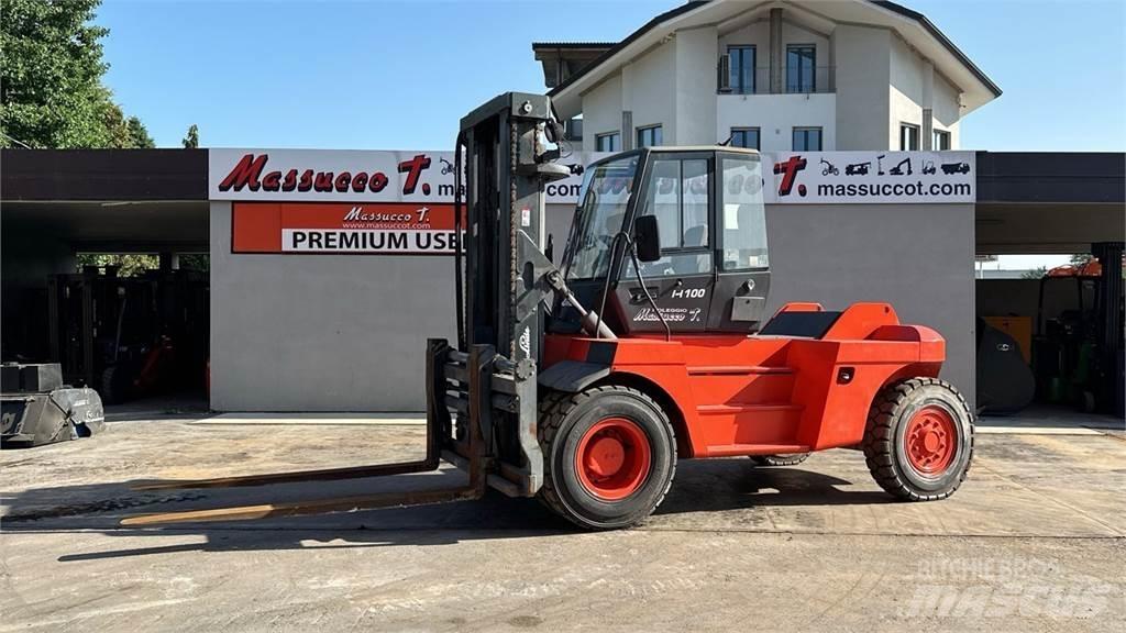 Linde H100 Diesel gaffeltrucks