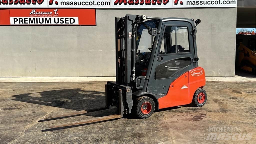 Linde H20D Diesel gaffeltrucks