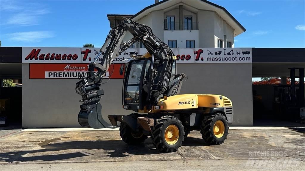 Mecalac 10MSX 4X4 Gravemaskiner på hjul