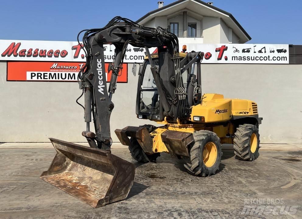 Mecalac 12MXT-E Gravemaskiner på hjul