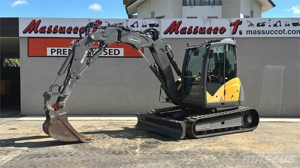 Mecalac 8MCR Midi-gravemaskiner 7t - 12t