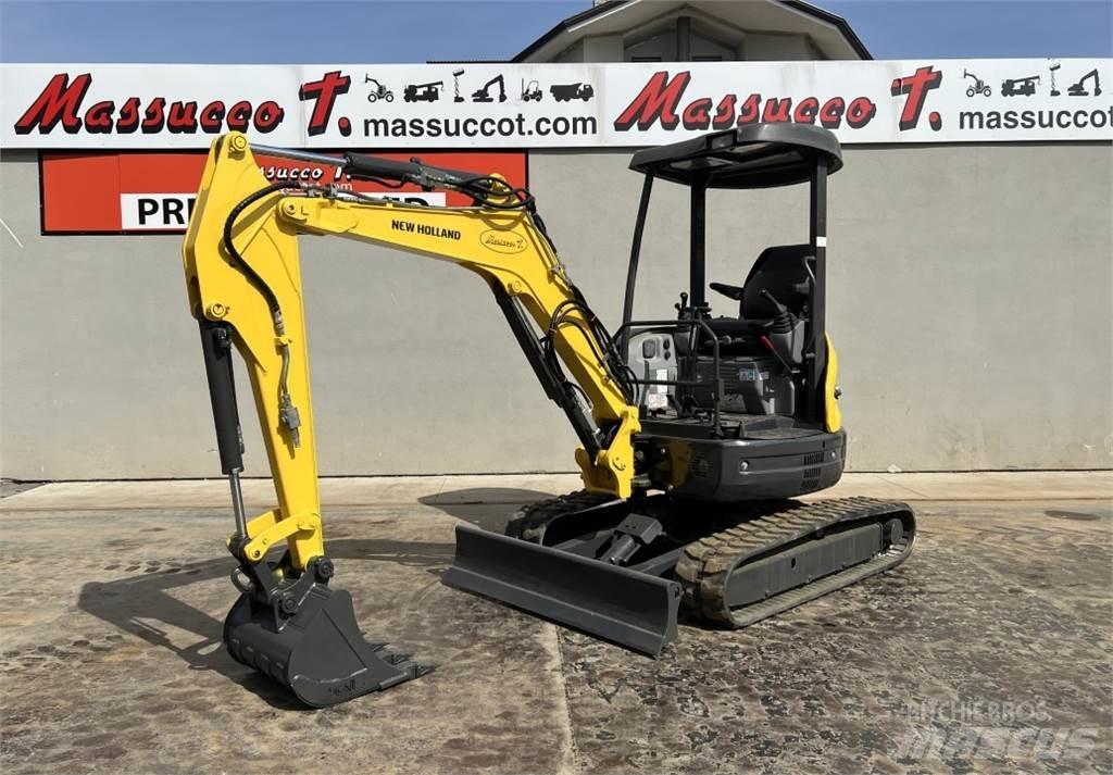 New Holland E29B SR Minigravemaskiner