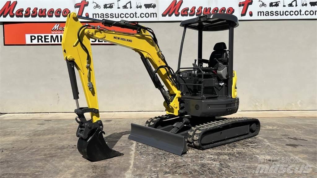 New Holland E29B SR Minigravemaskiner