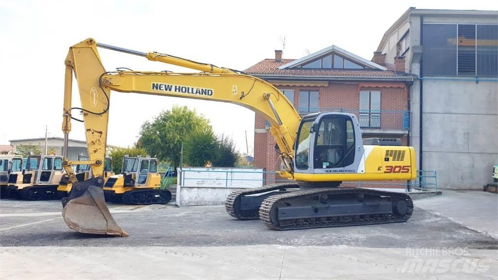 New Holland E305 Gravemaskiner på larvebånd