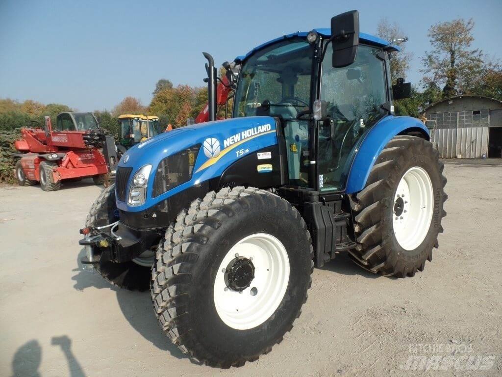 New Holland T5.115 Sneskovle og -plove