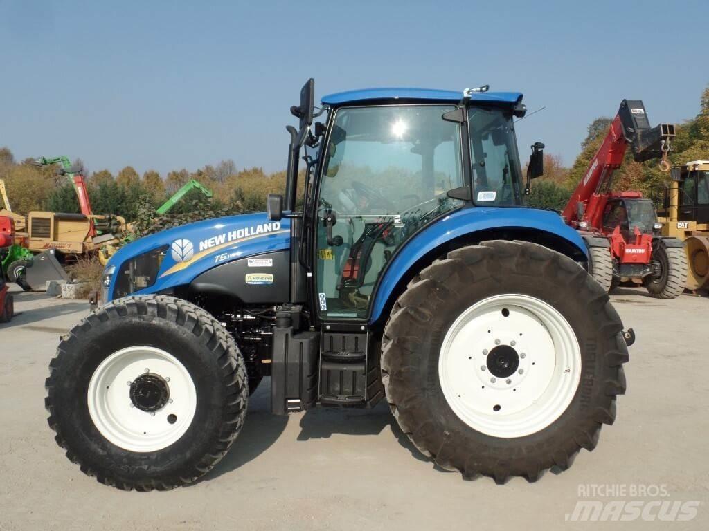 New Holland T5.115 Sneskovle og -plove