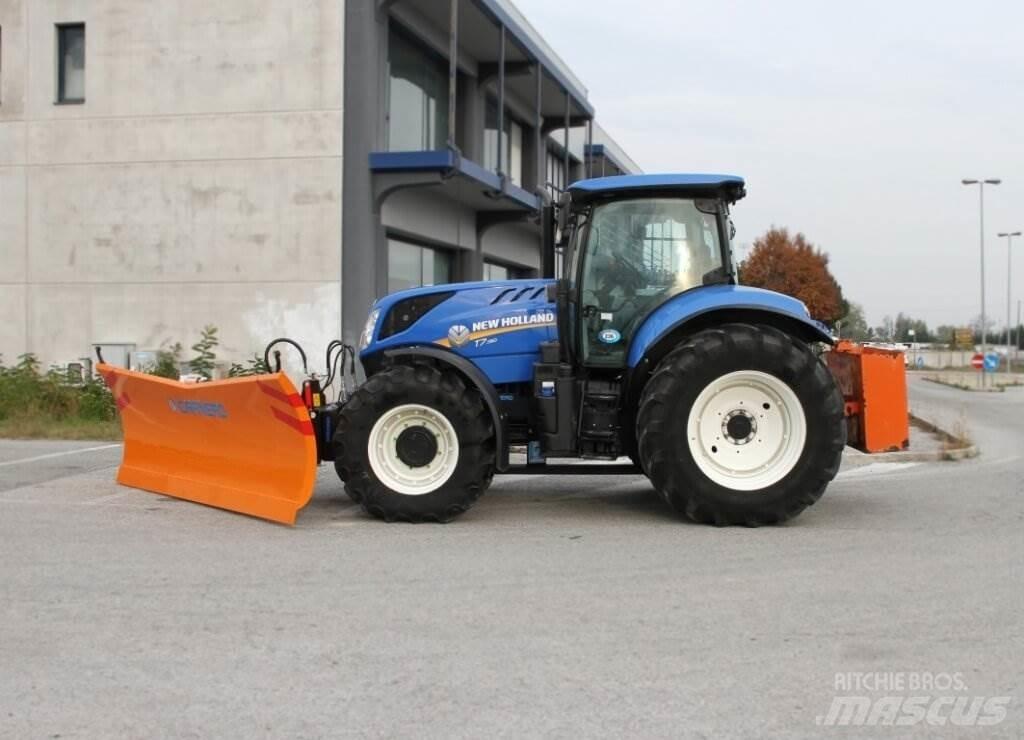 New Holland T7.190 Sneskovle og -plove