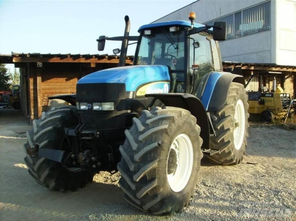 New Holland TM190 Sneskovle og -plove