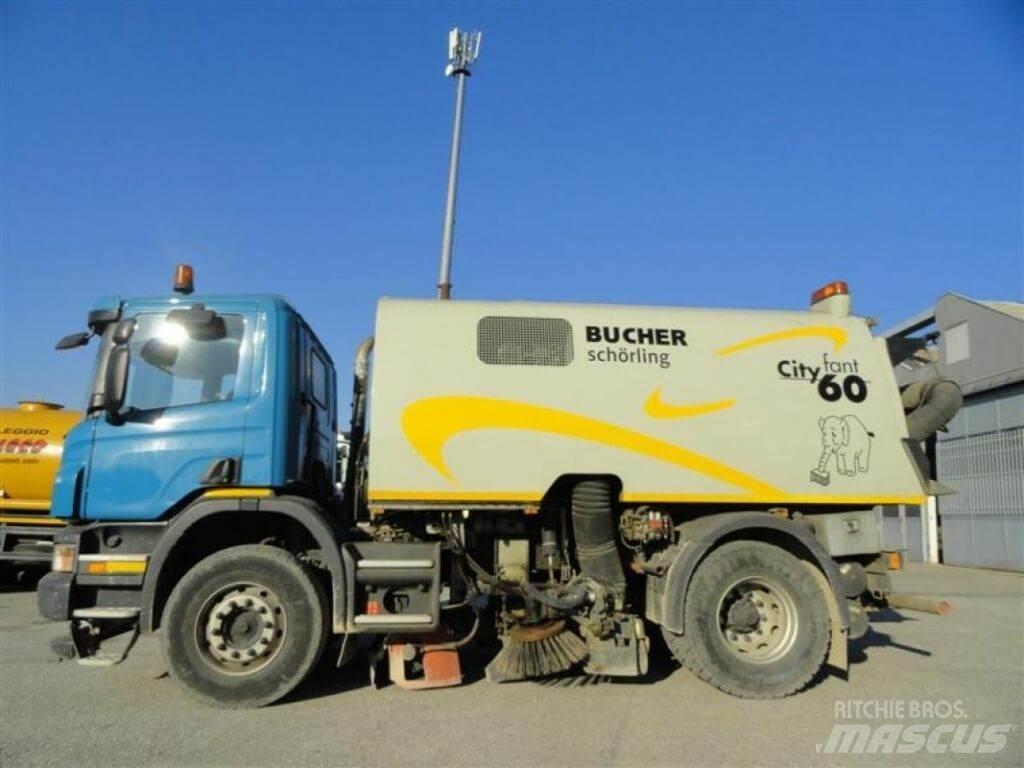 Scania P 230 Bucher Fejebiler