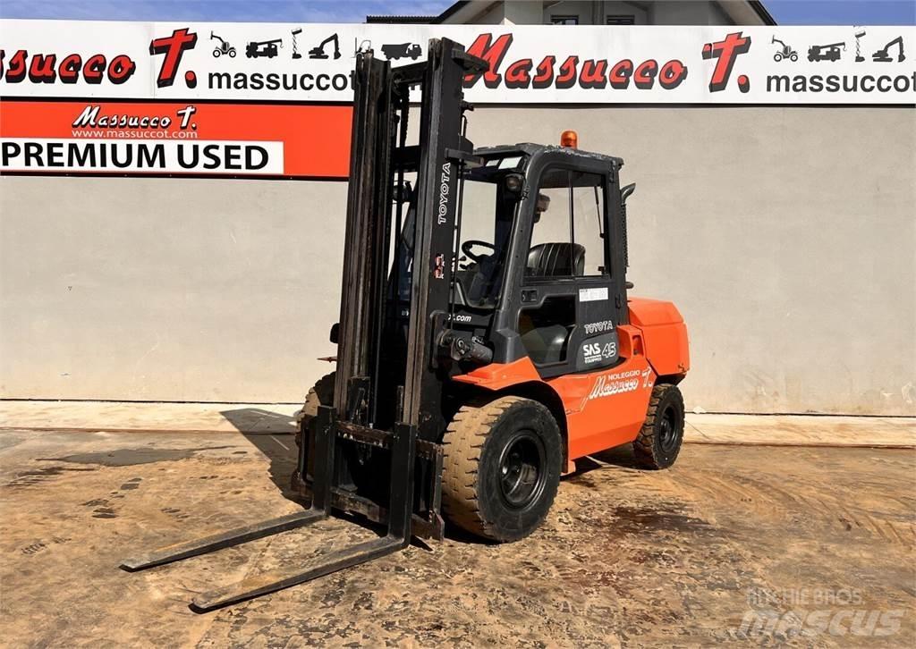 Toyota 7FD 40 Diesel gaffeltrucks