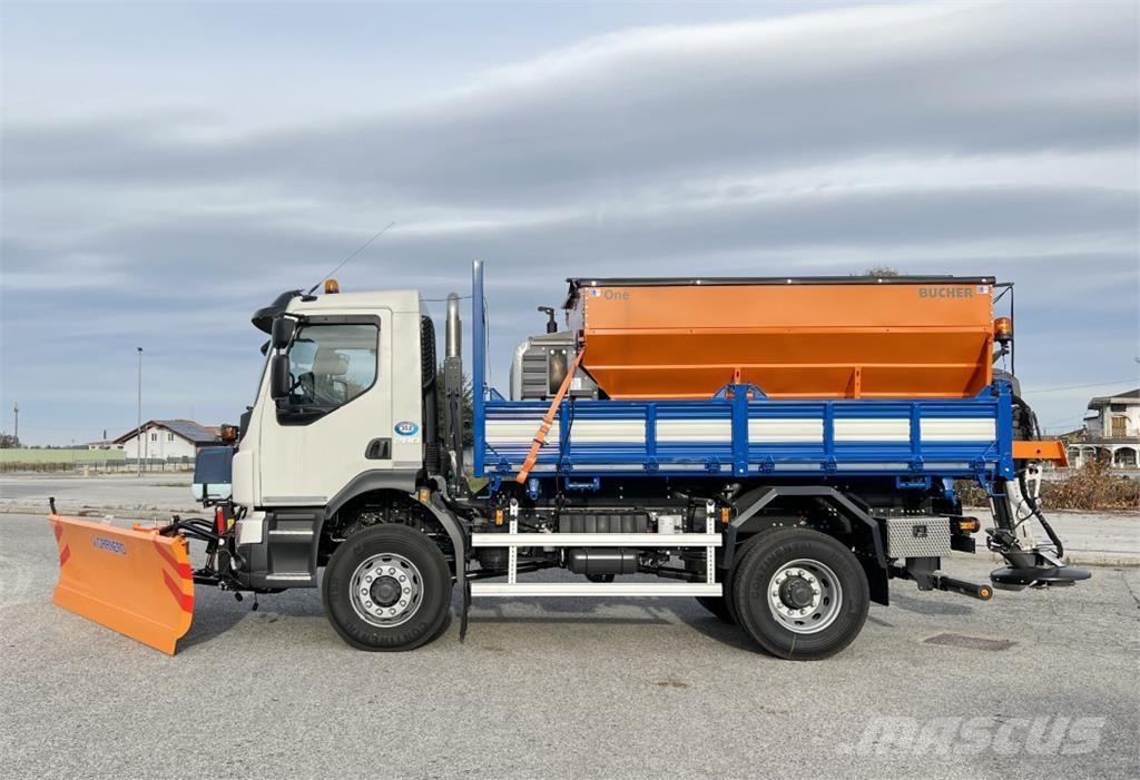 Volvo FL816-280 4X4 Sneskovle og -plove