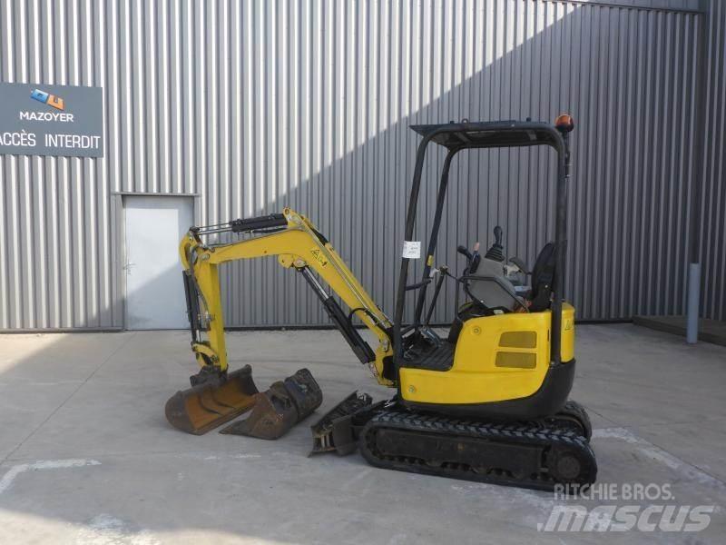 Yanmar VIO17U Minigravemaskiner