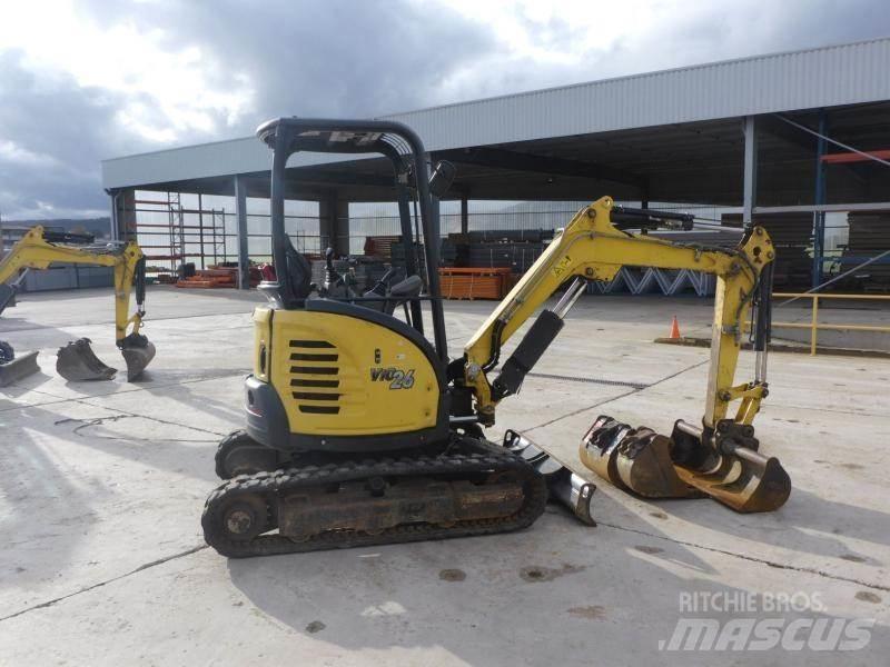 Yanmar VIO26 Minigravemaskiner