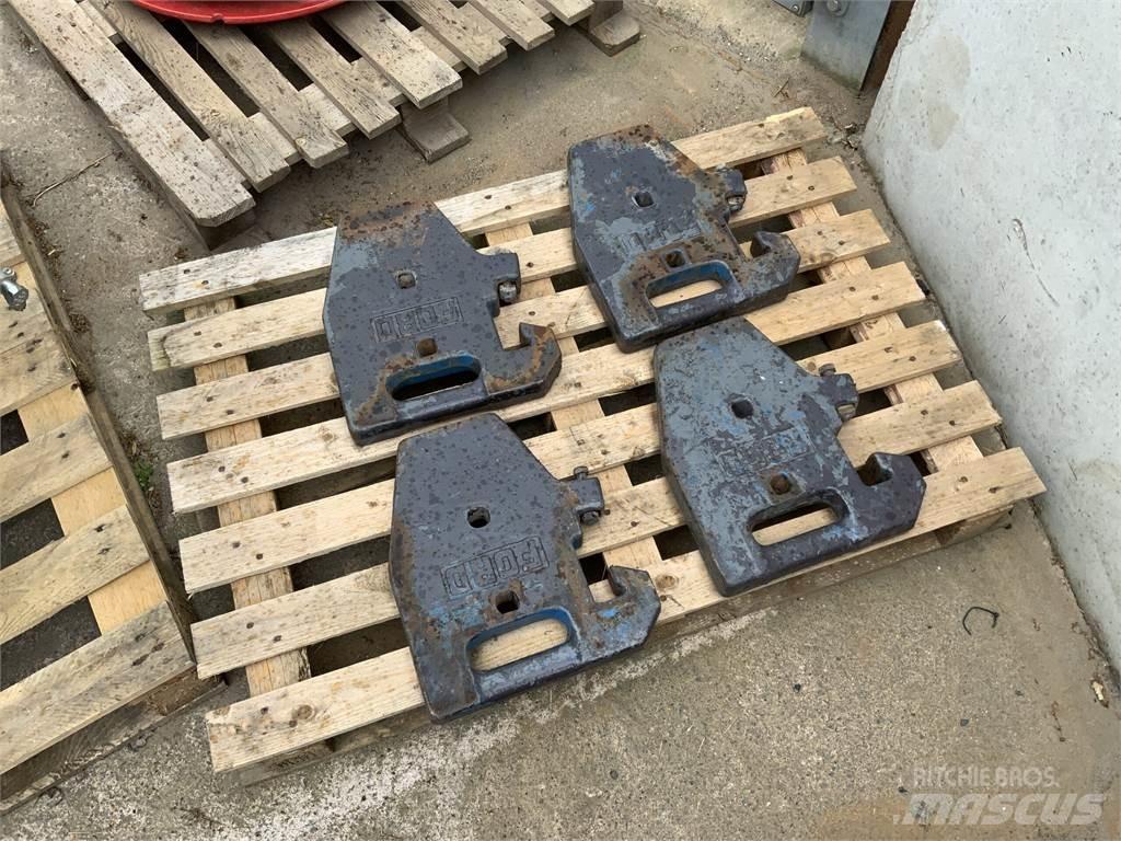  4 x Ford Weights Landbrug - Andet 