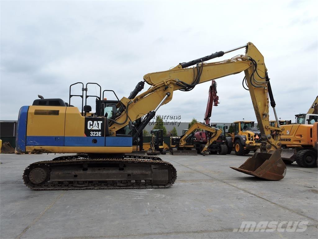 CAT 323EL Gravemaskiner på larvebånd