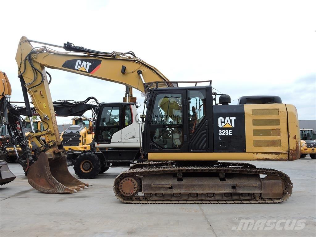 CAT 323EL Gravemaskiner på larvebånd