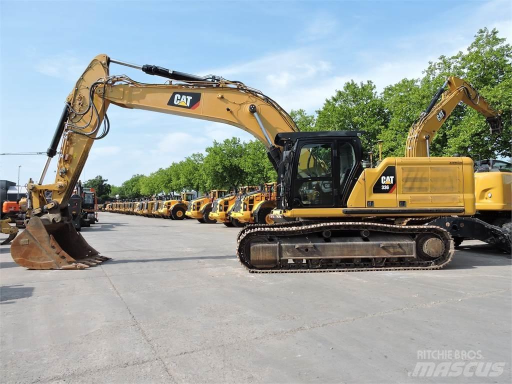 CAT 336 + GPS Gravemaskiner på larvebånd