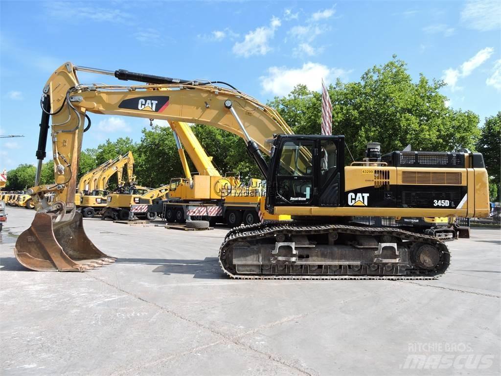 CAT 345D Gravemaskiner på larvebånd