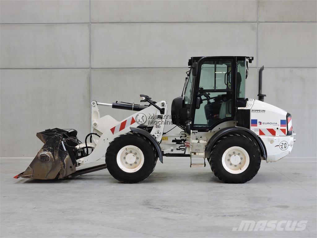 CAT 908M + FORK Læssemaskiner på hjul