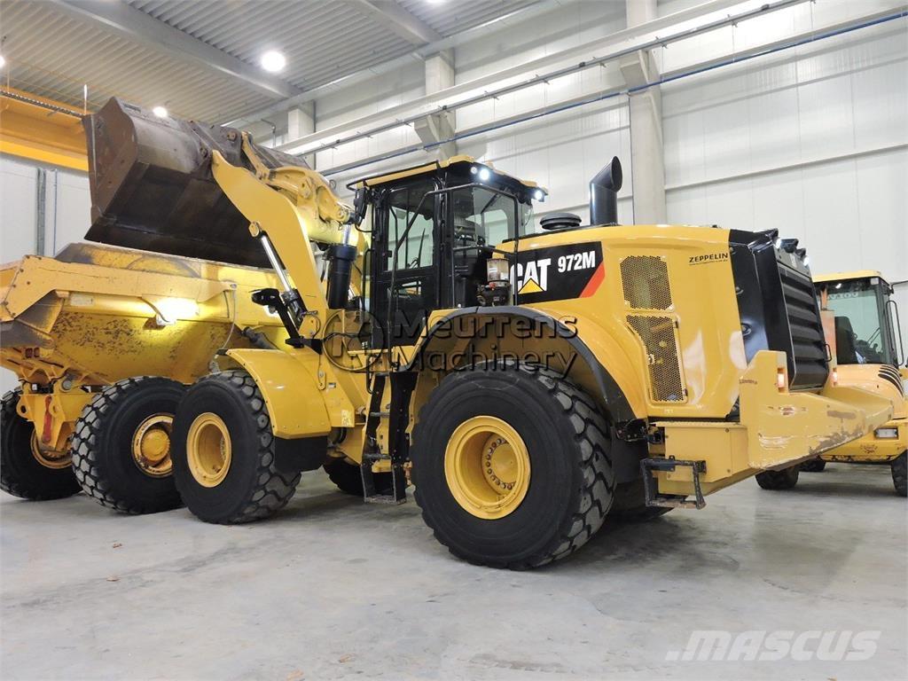 CAT 972M Læssemaskiner på hjul