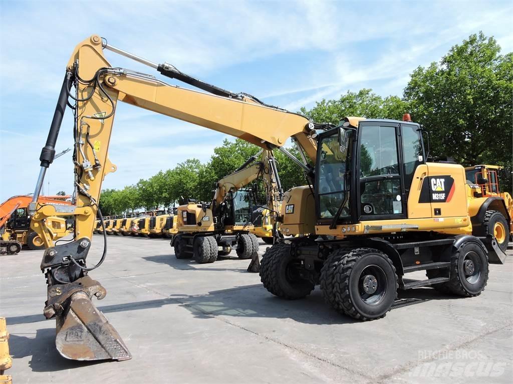 CAT M315 Gravemaskiner på hjul