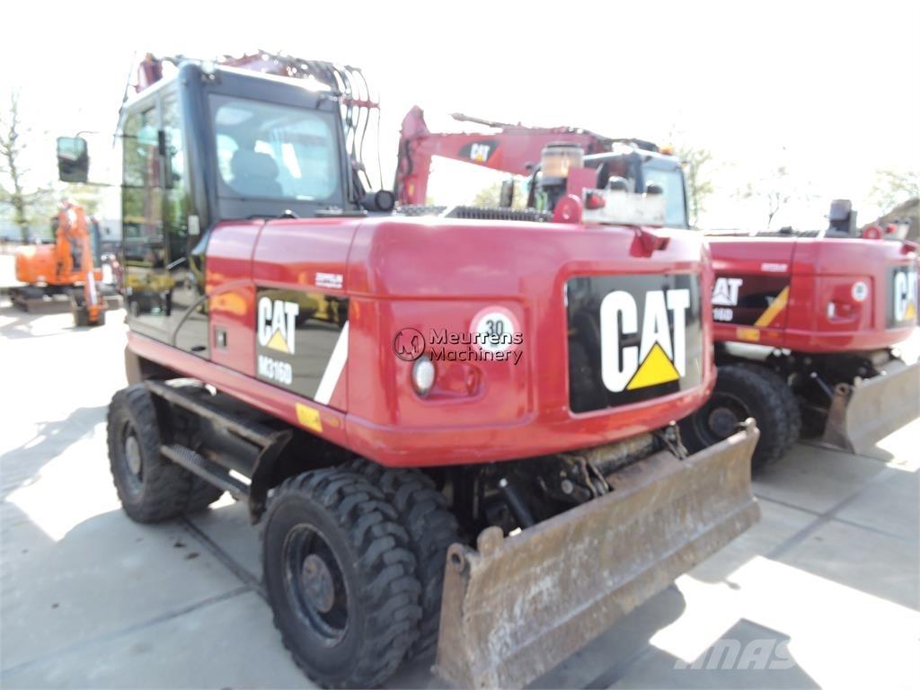 CAT M316D ROTOTILT Gravemaskiner på hjul
