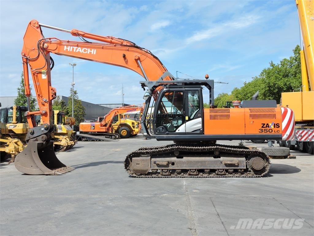 Hitachi ZX350LC Gravemaskiner på larvebånd